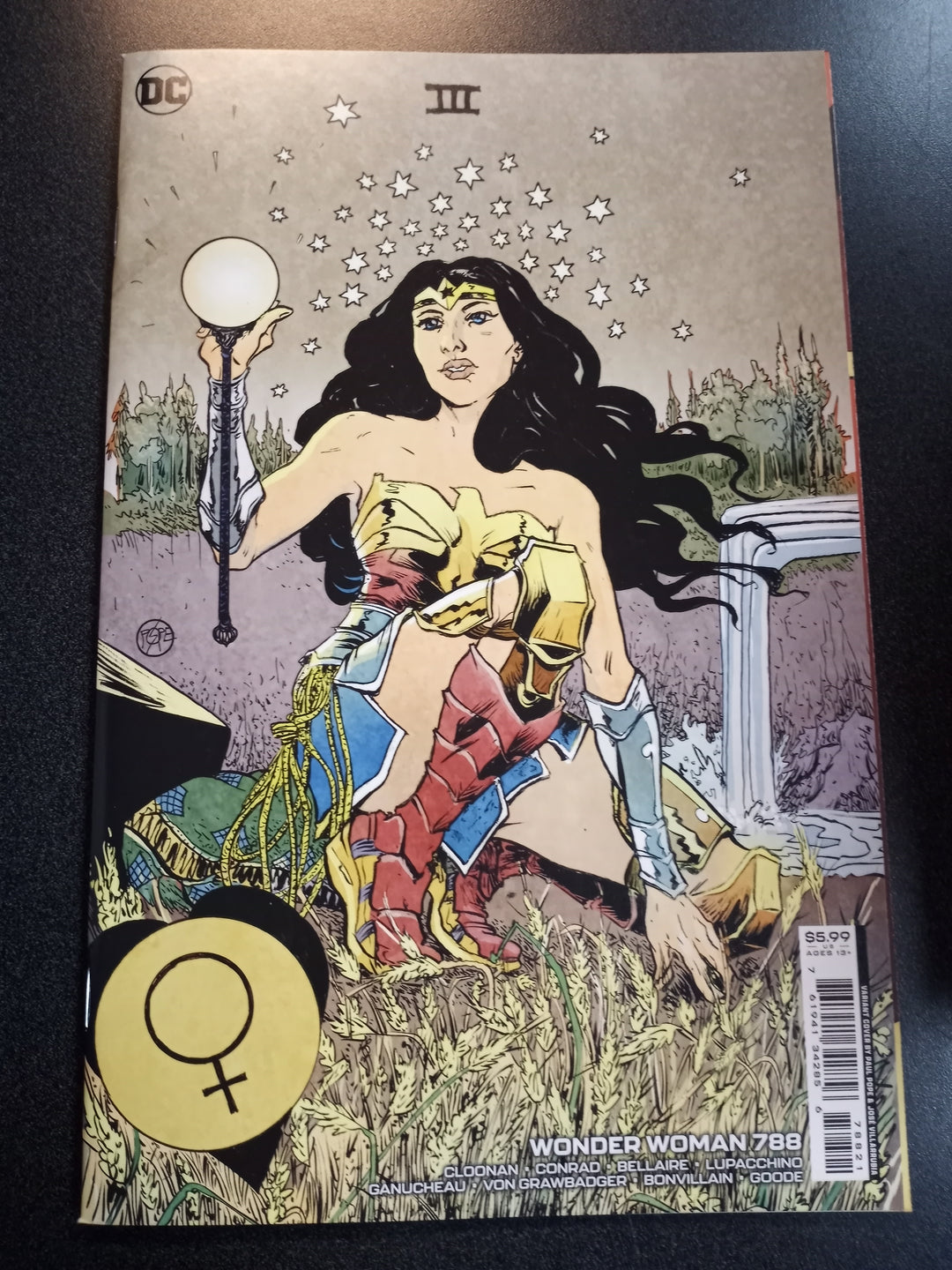 Wonder Woman #788 Cover B Paul Pope Card Stock Variant