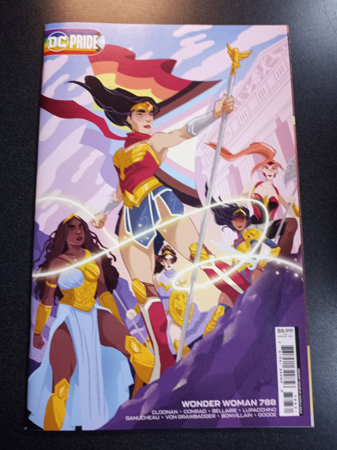 Wonder Woman #788 Cover C Nicole Goux Pride Month Card Stock Variant