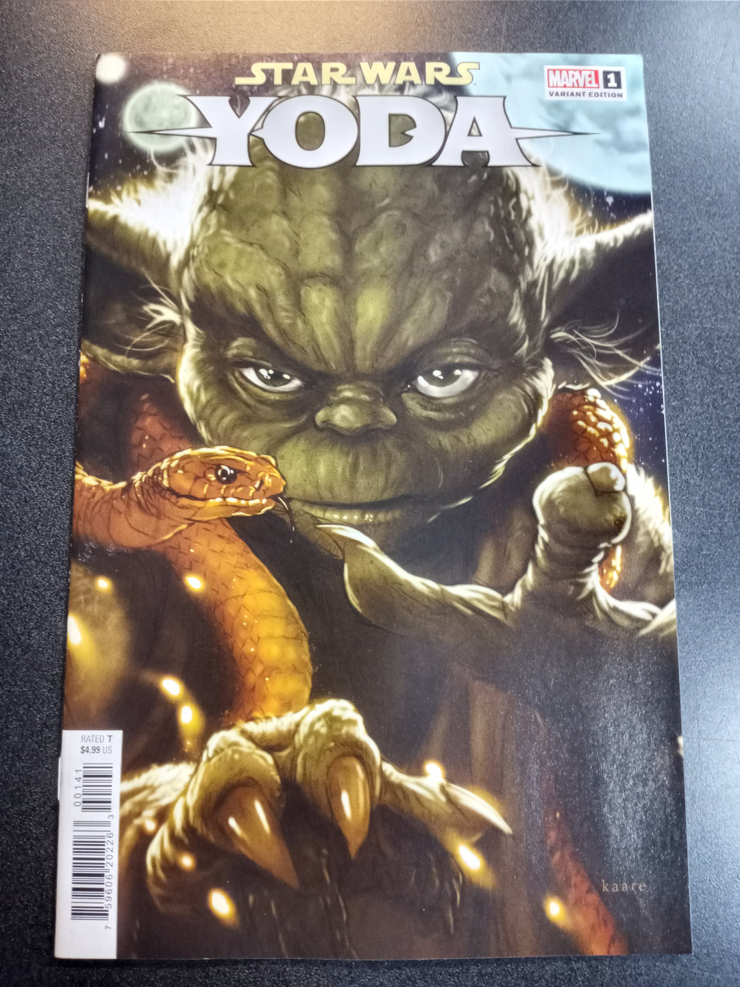 Star Wars Yoda #1 25 Copy Variant Edition Kaare Andrews Variant