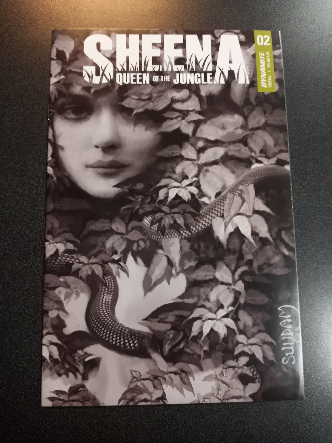 Sheena Queen Jungle #2 Cover I 1:30 Variant Suydam B&W