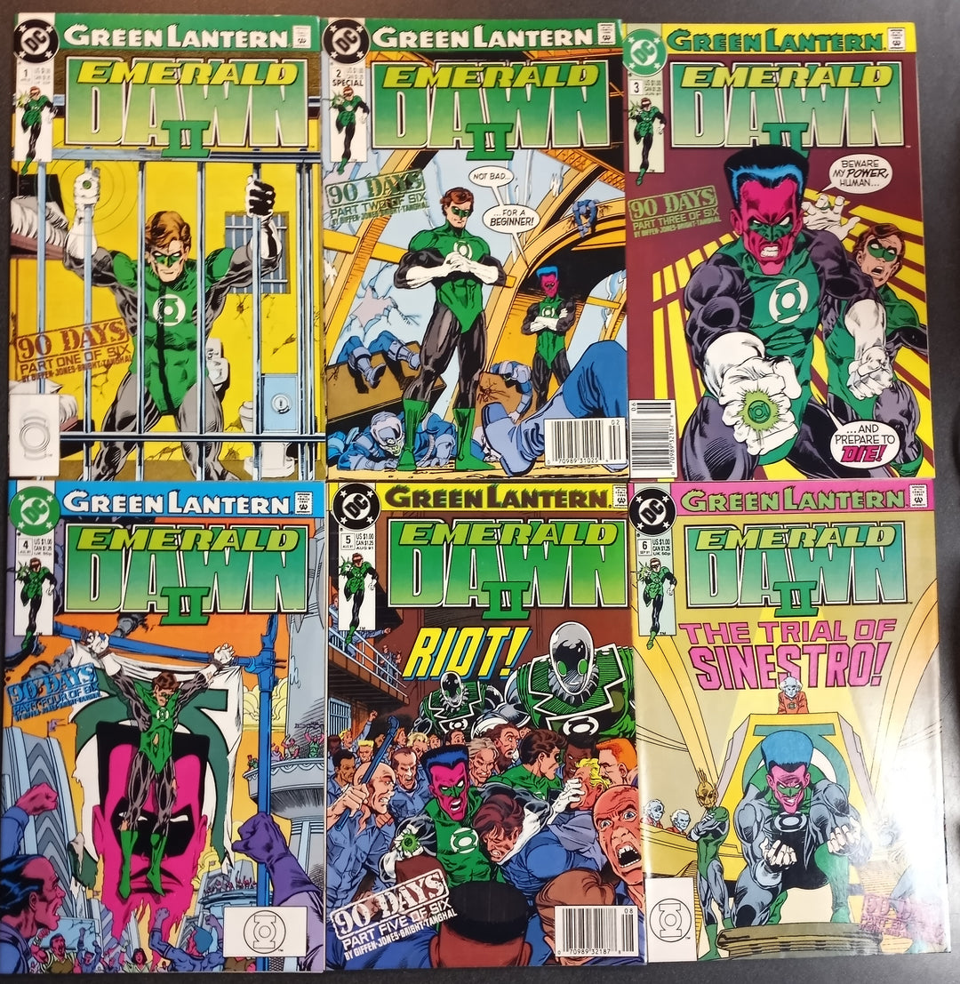 Green Lantern Emerald Dawn II #1 - 6 Set VF/NM