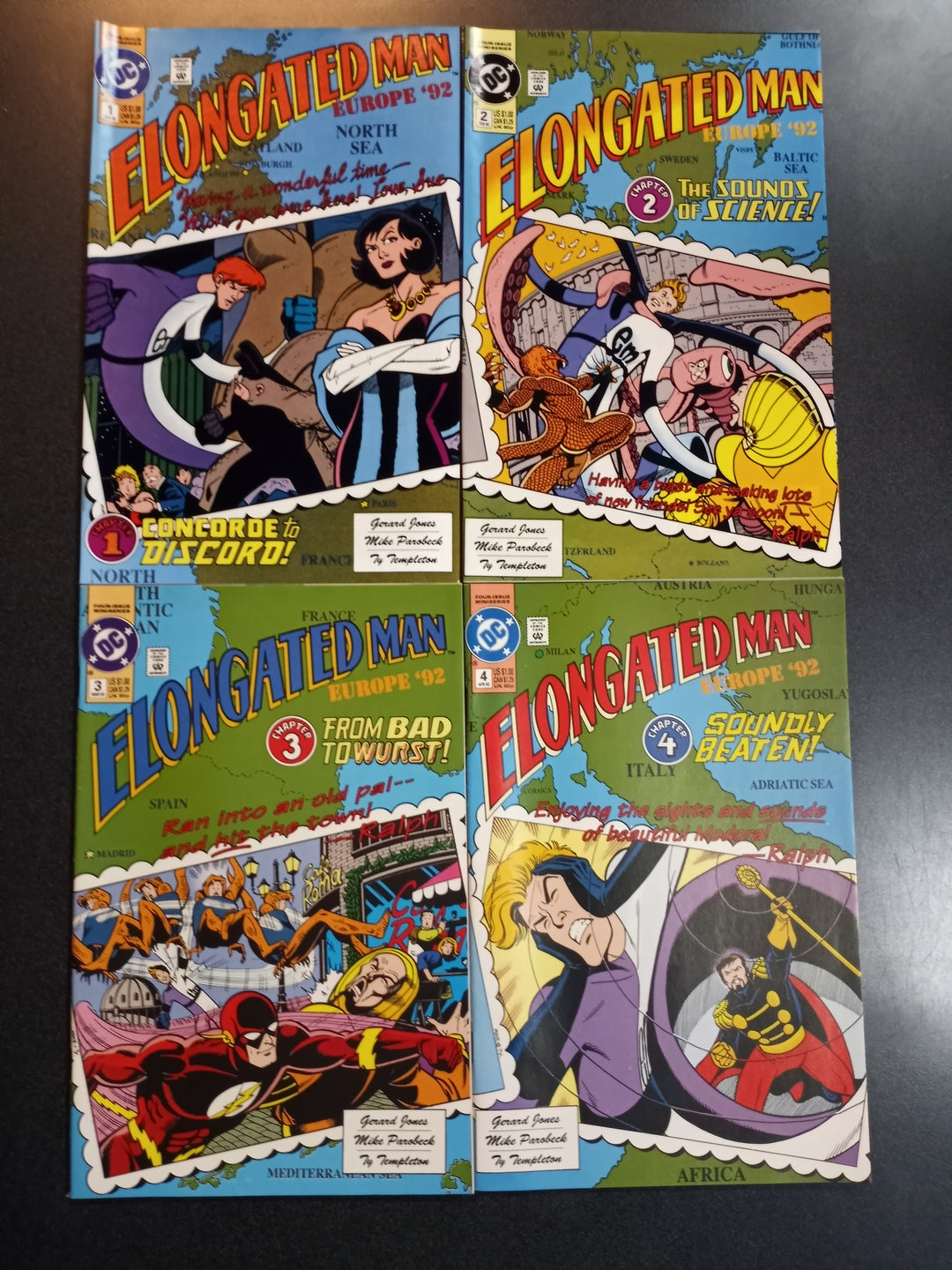 Elongated Man #1 - 4 Set VF/NM