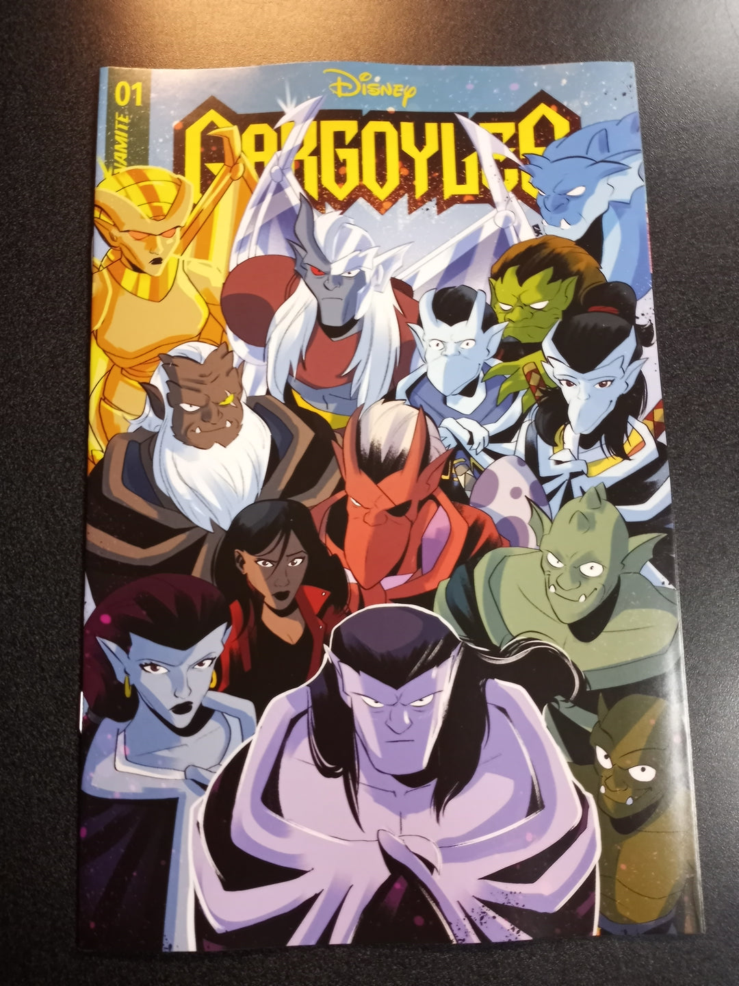 Gargoyles #1 Cover H 10 Copy Variant Edition Kambadais Original