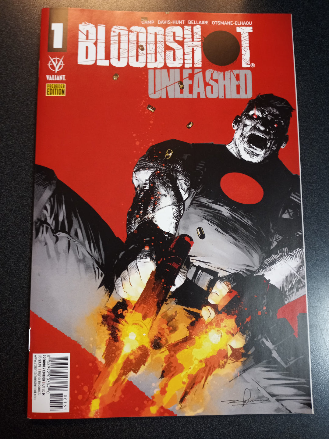 Bloodshot Unleashed #1 Cover F Preorder Zaffino
