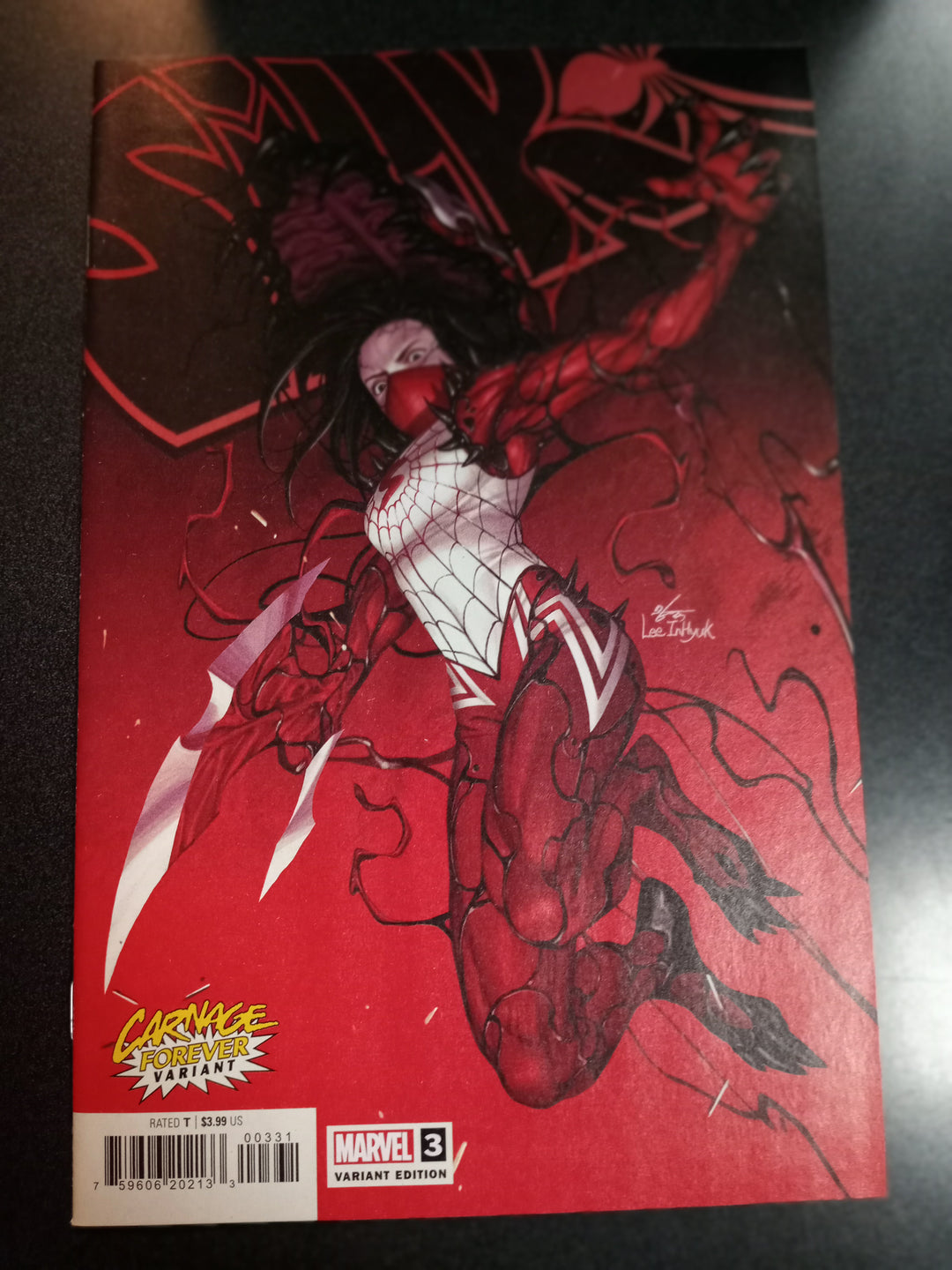 Silk #3 Inhyuk Lee Carnage Forever Variant