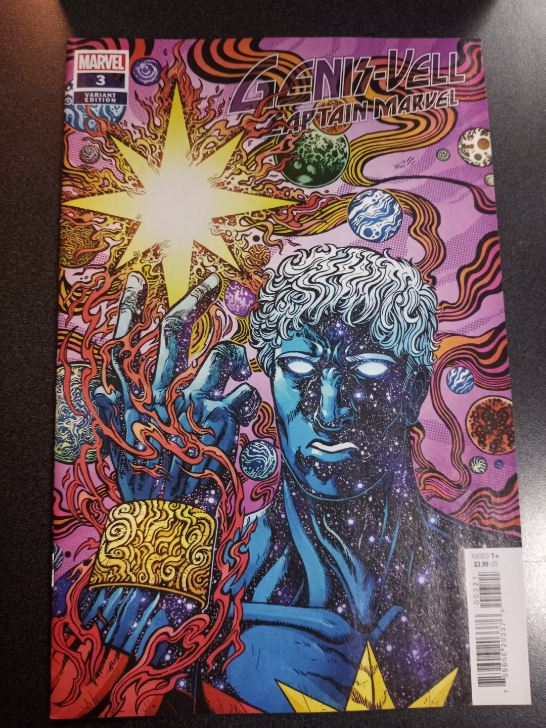 Genis-Vell Captain Marvel #3 (Of 5) Wolf Variant