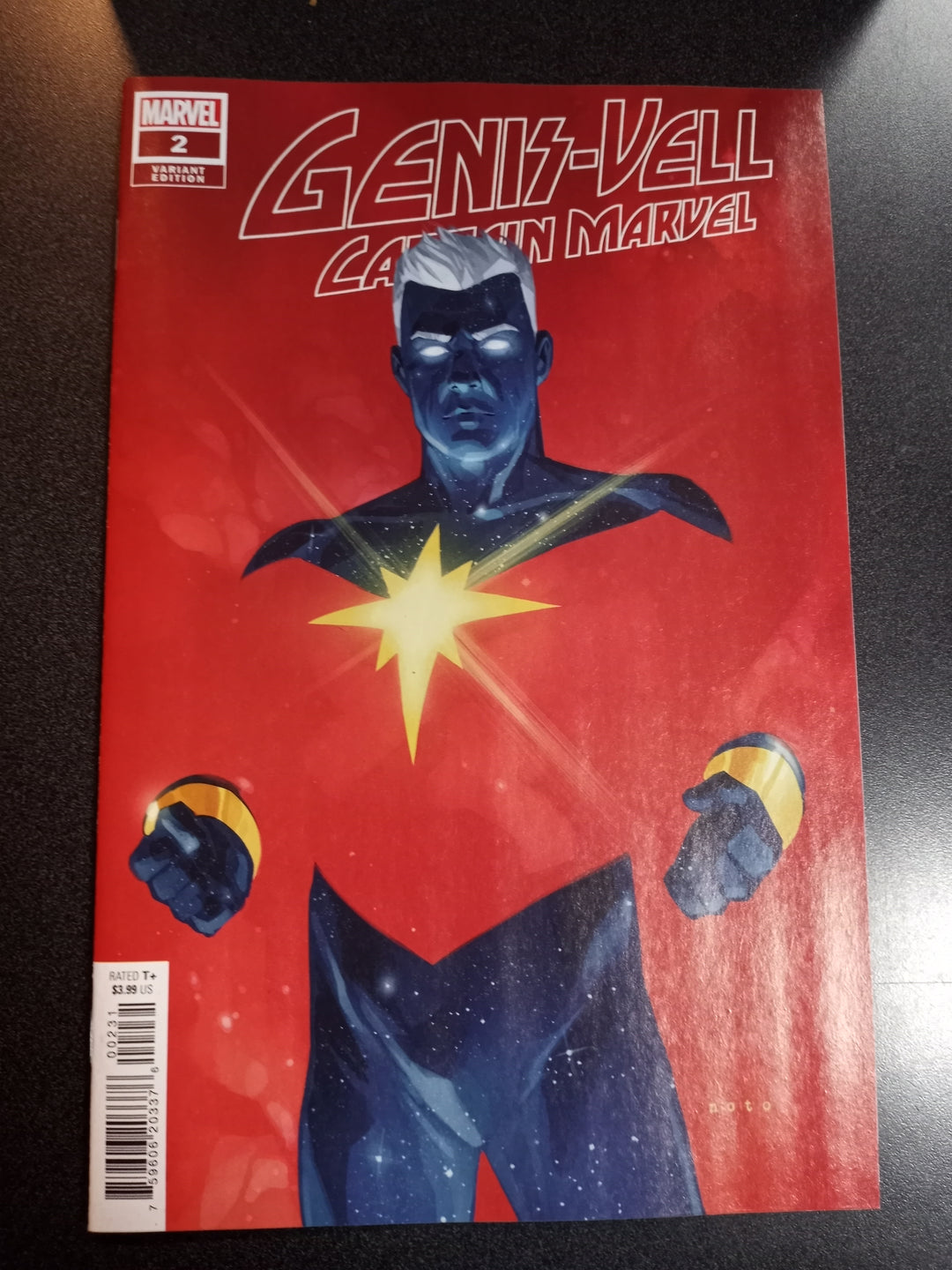 Genis-Vell Captain Marvel #2 (Of 5) Noto Variant