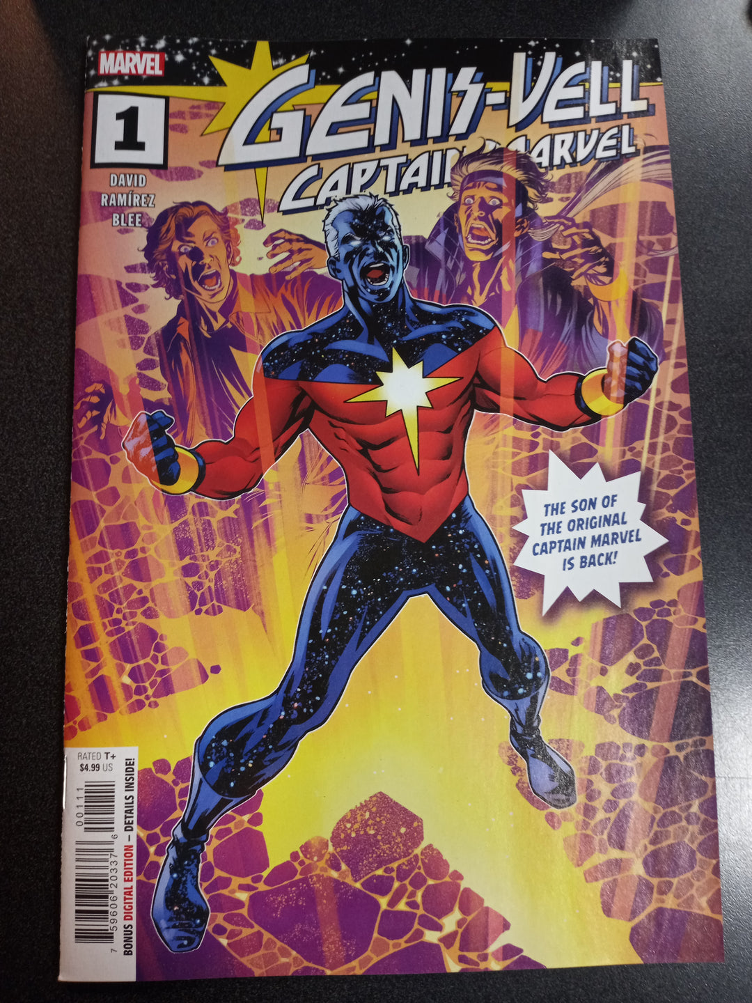 Genis-Vell Captain Marvel #1 (Of 5)