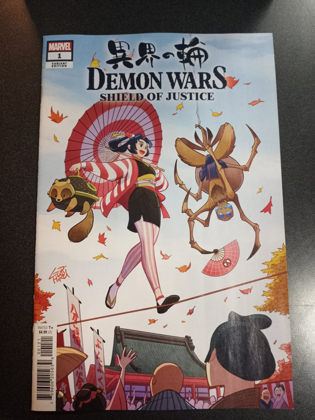 Demon Wars Shield Of Justice #1 Gurihiru Variant
