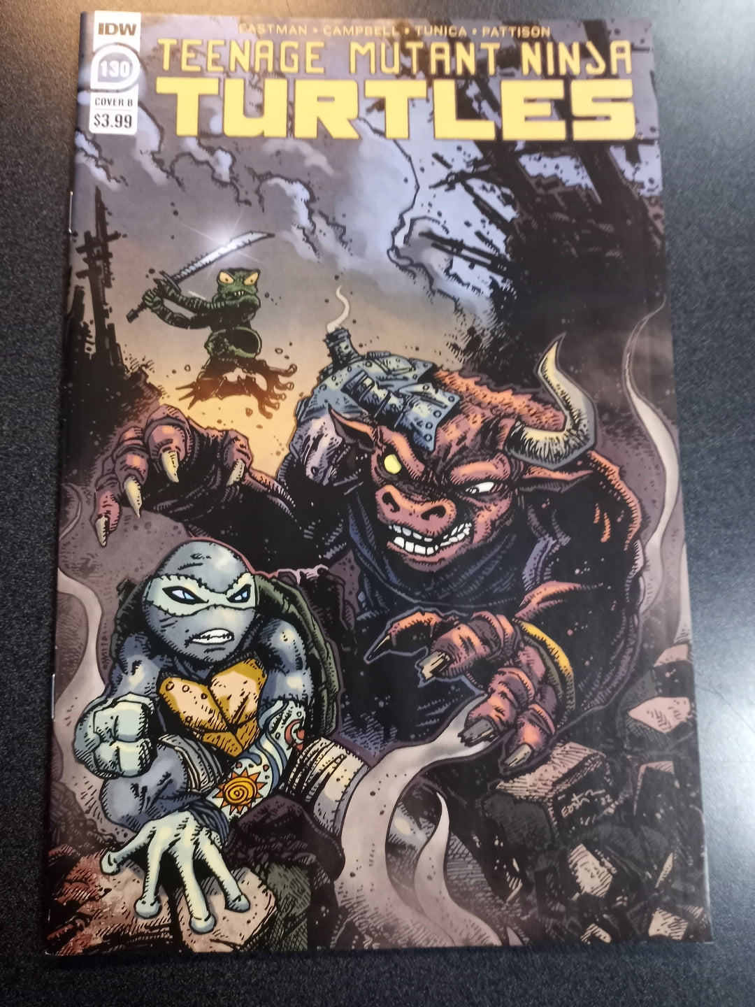 Teenage Mutant Ninja Turtles Ongoing #130 Cover B Eastman