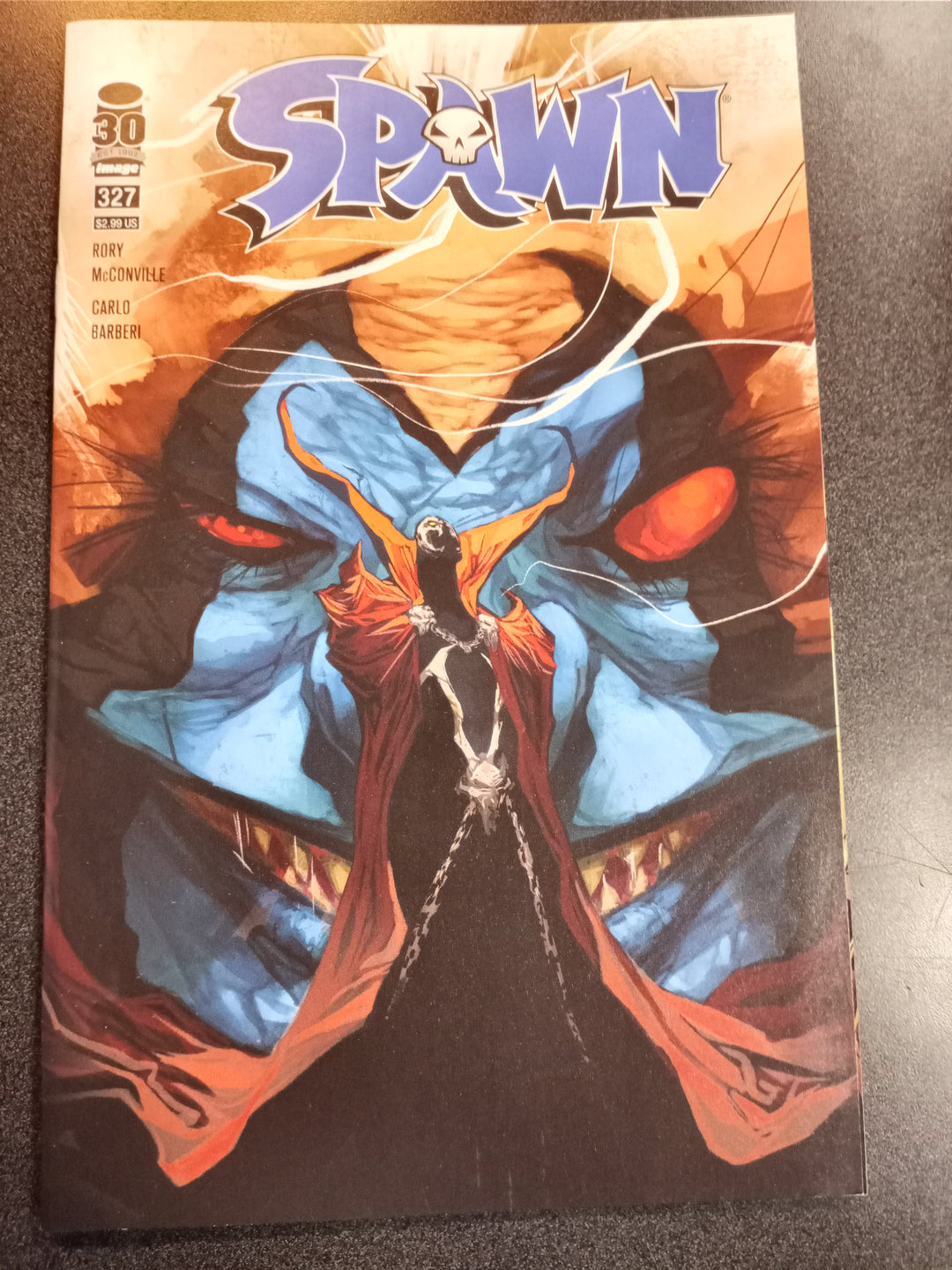 Spawn #327 Cover A Aguillo