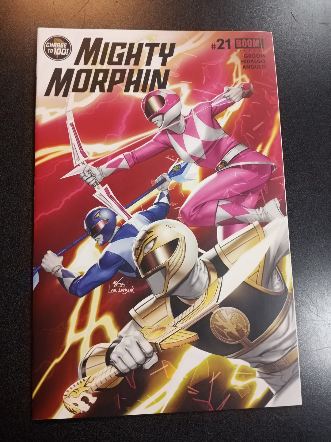 Mighty Morphin #21 Cover A Lee