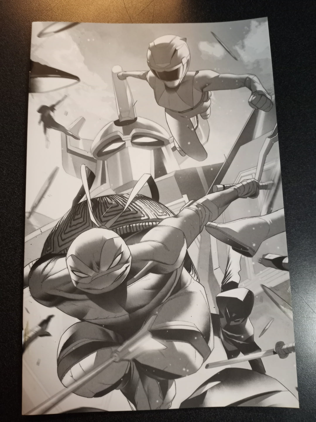 Mmpr Teenage Mutant Ninja Turtles II #1 (Of 5) Cover M 50 Copy Variant Edition Di Meo