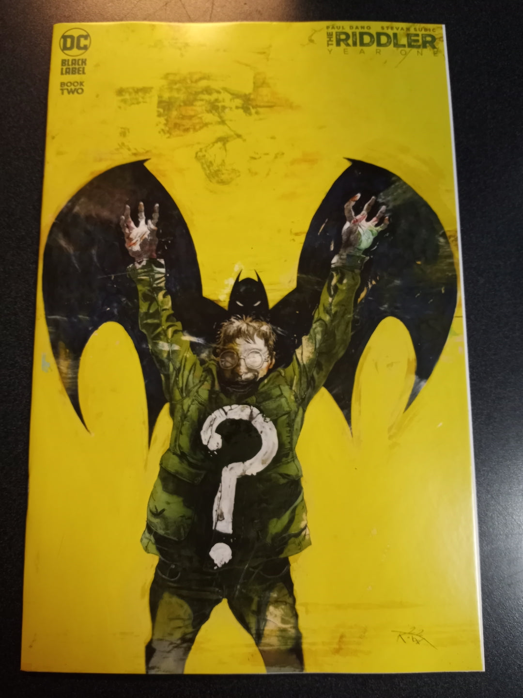 Riddler Year One #2 (Of 6) Cover D 1 in 50 Kent Williams Variant