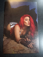 Red Sonja Black White Red #3 Cover G 1:20 Variant Cosplay Virgin