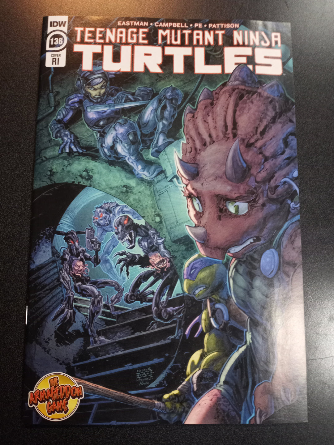 Teenage Mutant Ninja Turtles Ongoing #136 Cover C 10 Copy Variant Edition Williams