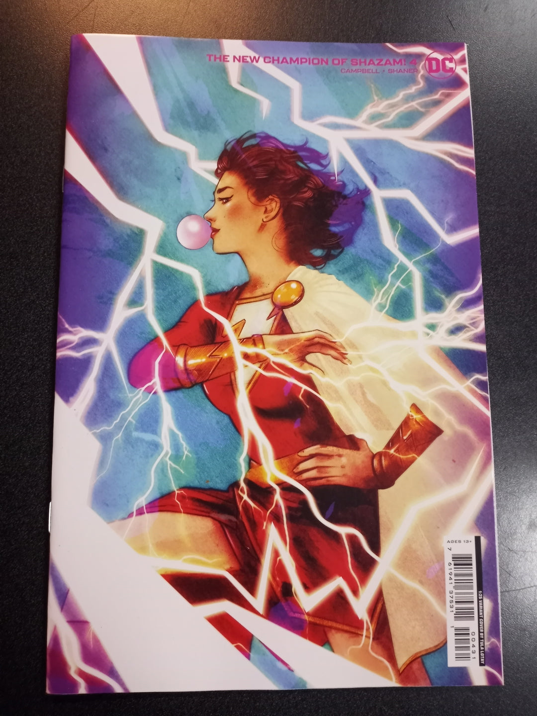 New Champion Of Shazam #4 (Of 4) Cover C 1 in 25 Tula Lotay Card Stock Variant