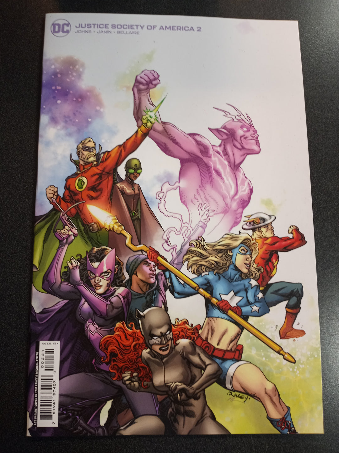 Justice Society Of America #2 Cover C 1 in 25 Tom Raney Card Stock Variant