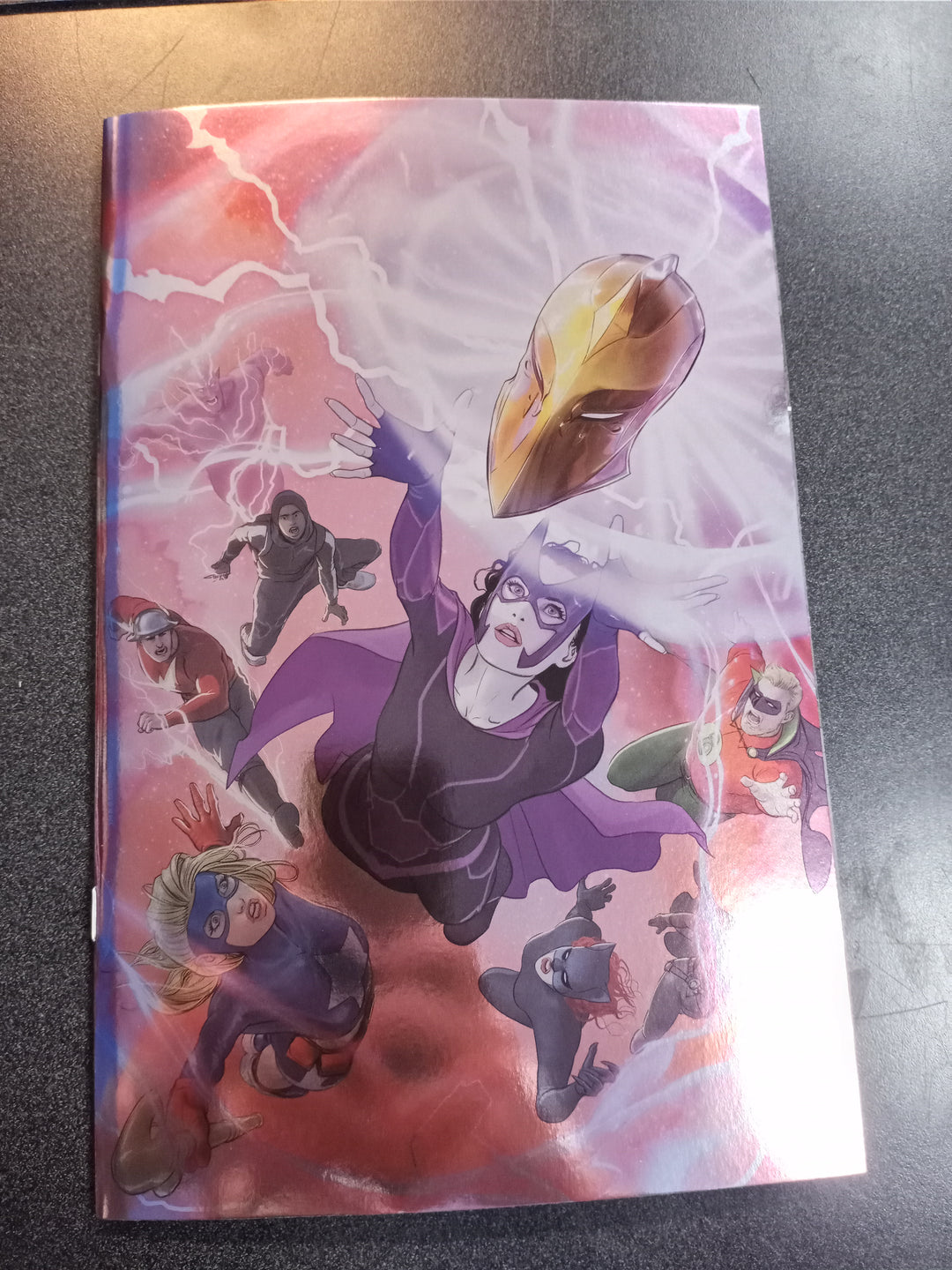 Justice Society Of America #2 Cover D 1 in 50 Mikel Janin Foil Card Stock Variant