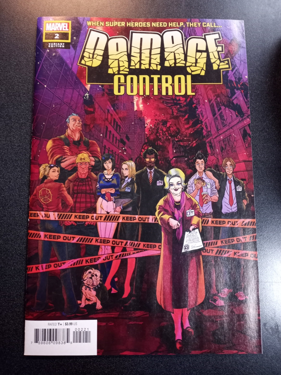 Damage Control #2 (Of 5) Superlog Variant