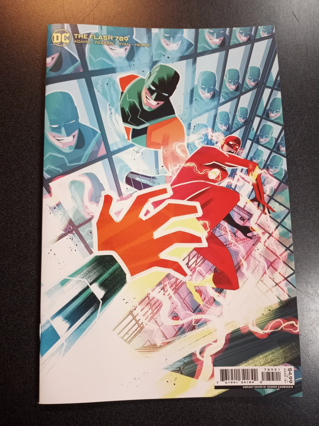 Flash #789 Cover B George Kambadais Card Stock Variant