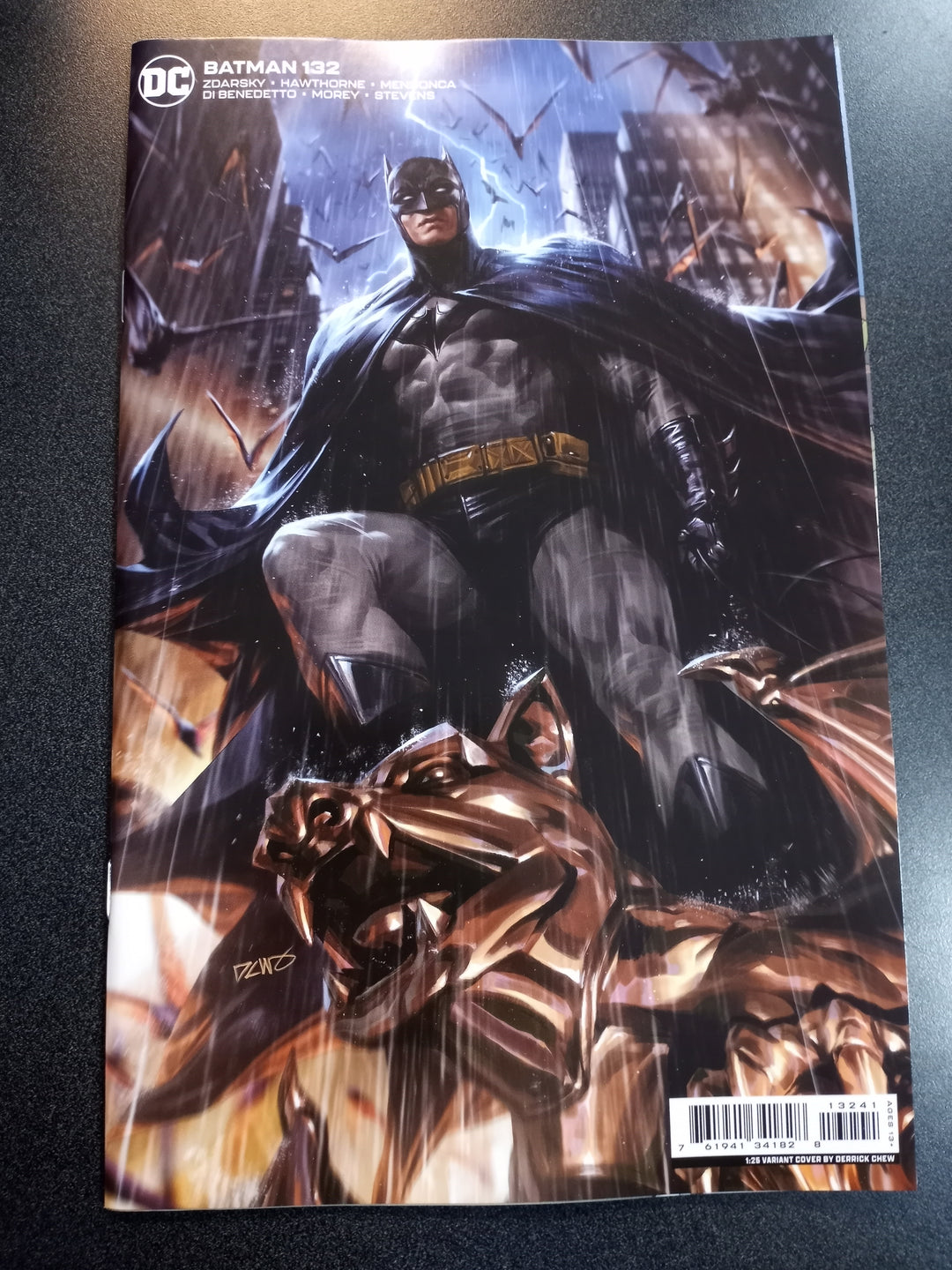 Batman #132 Cover D 1 in 25 Derrick Chew Card Stock Variant