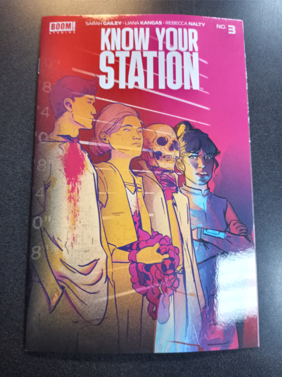 Know Your Station #3 (Of 5) Cover C 10 Copy Variant Edition Cardstock (Mr