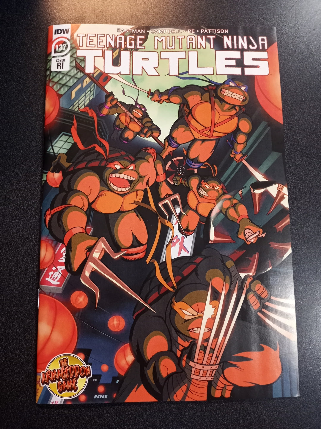 Teenage Mutant Ninja Turtles Ongoing #137 Cover C 10 Copy Variant Edition Gibson