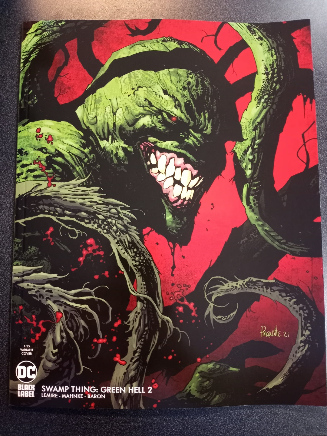 Swamp Thing Green Hell #2 (Of 3) Cover C 1 in 25 Yanick Paquette Variant (Mature)