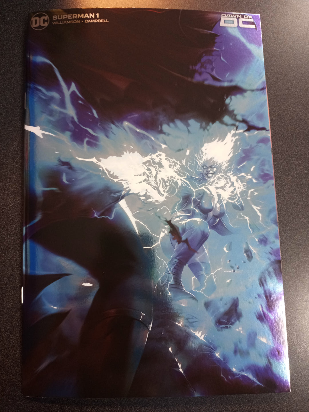 Superman #1 Cover Q Inc 1:200 Francesco Mattina Spot Foil Card Stock Variant