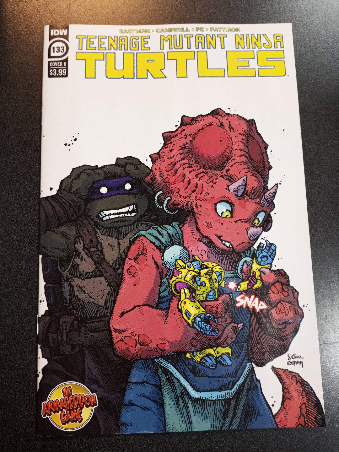 Teenage Mutant Ninja Turtles Ongoing #133 Cover B Eastman