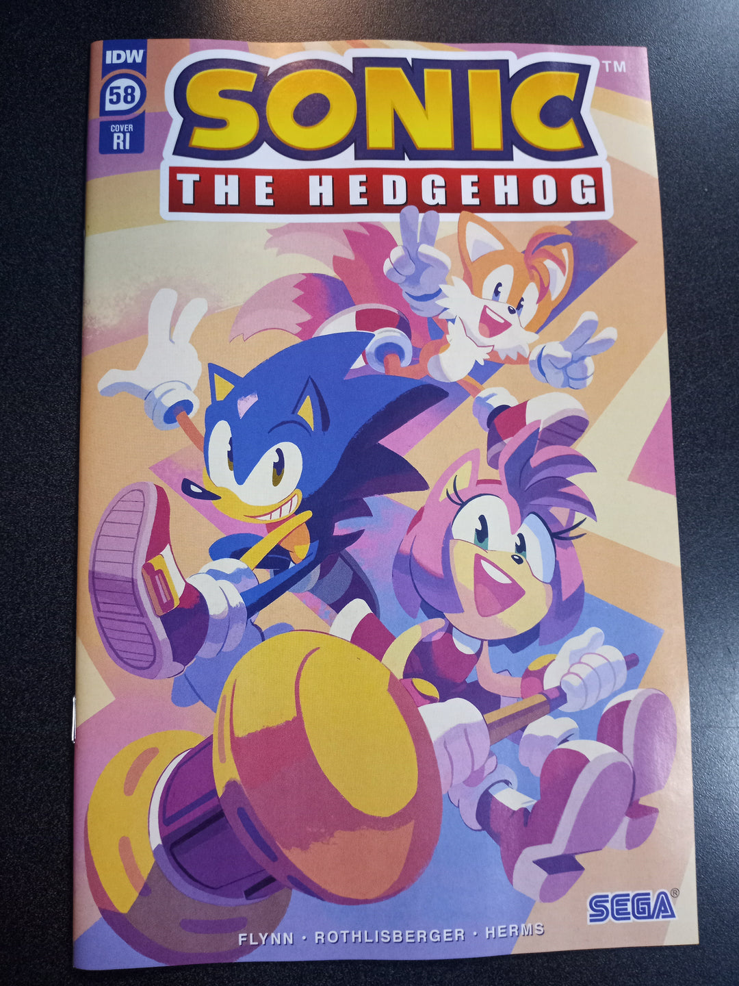 Sonic The Hedgehog #58 Cover C 10 Copy Variant Edition Fourdraine