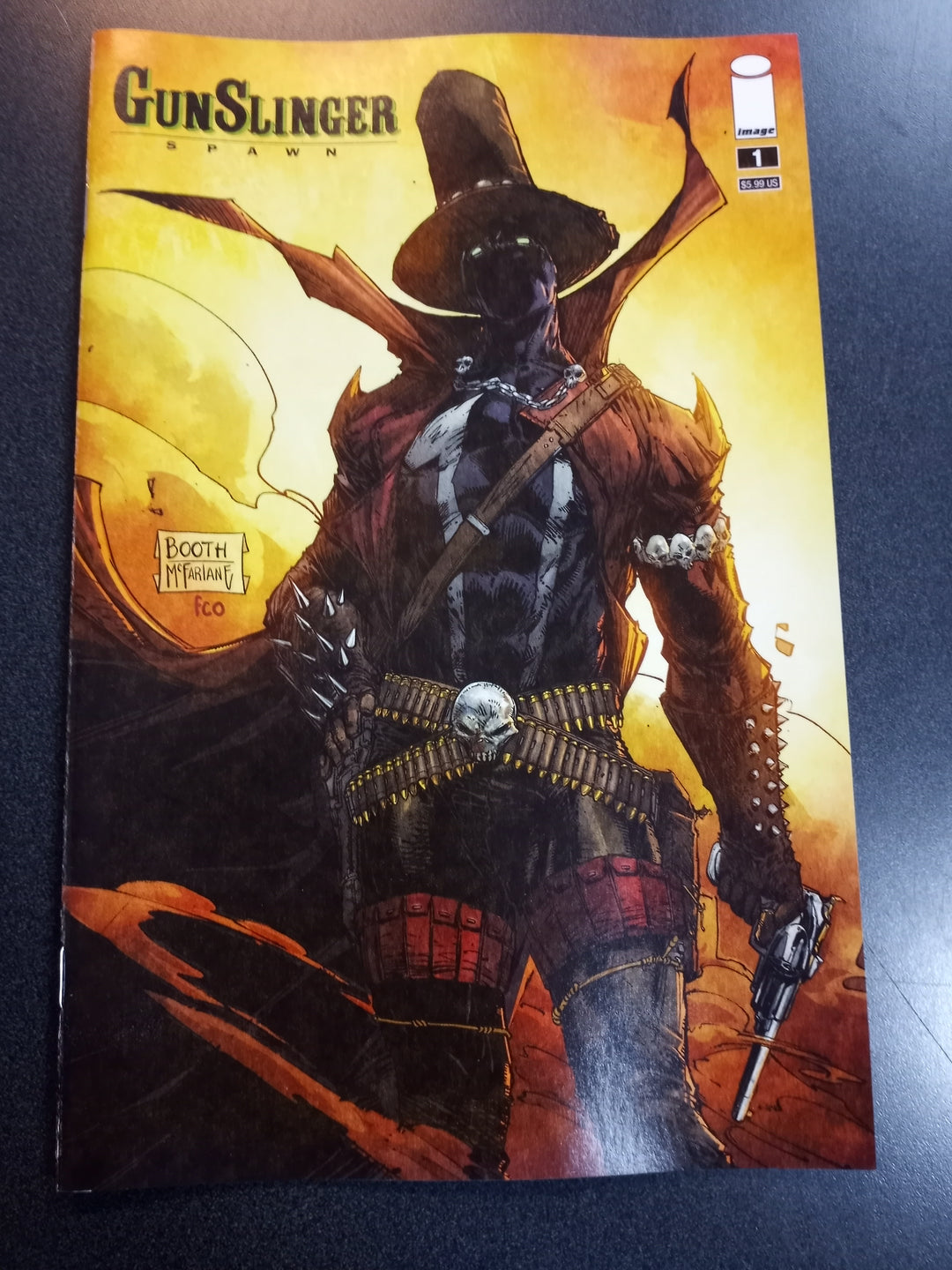 Gunslinger Spawn #1 Cover A Booth