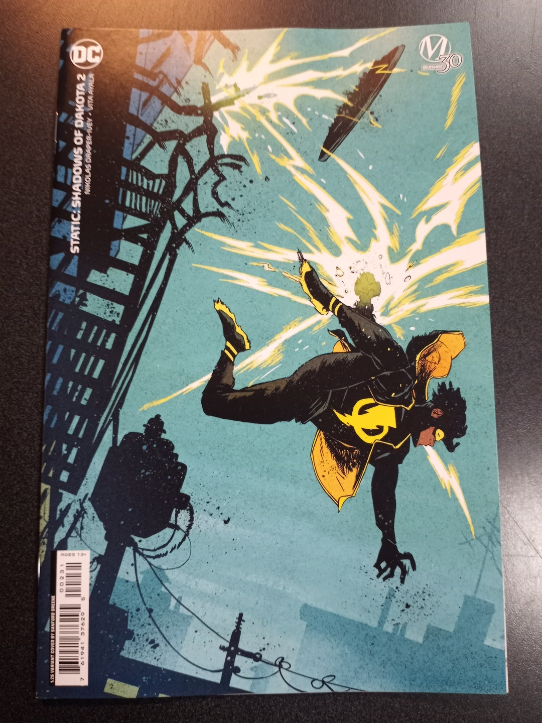 Static Shadows Of Dakota #2 (Of 6) Cover C 1 in 25 Sanford Greene Card Stock Variant