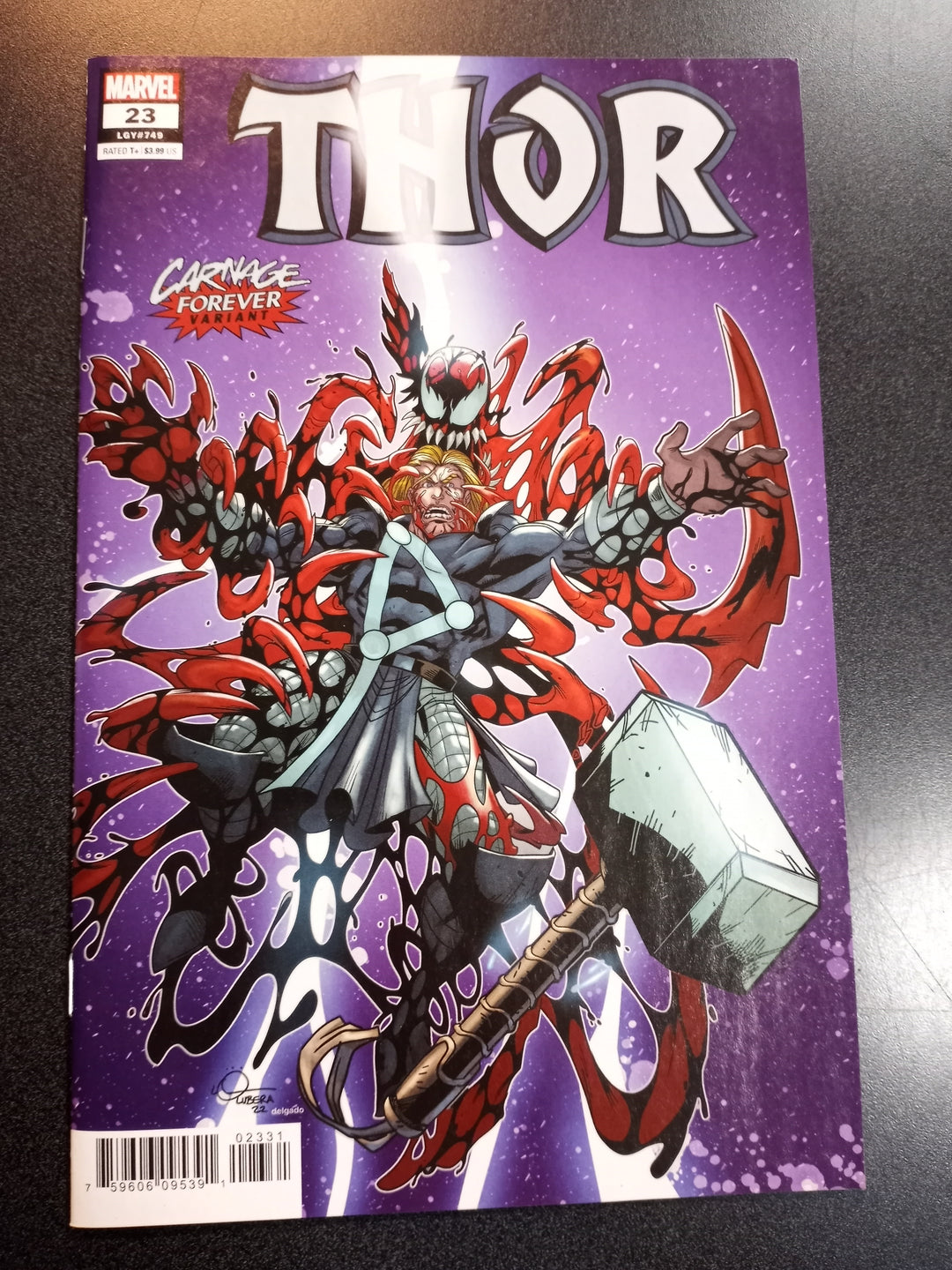 Thor #23 Lubera Carnage Forever Variant