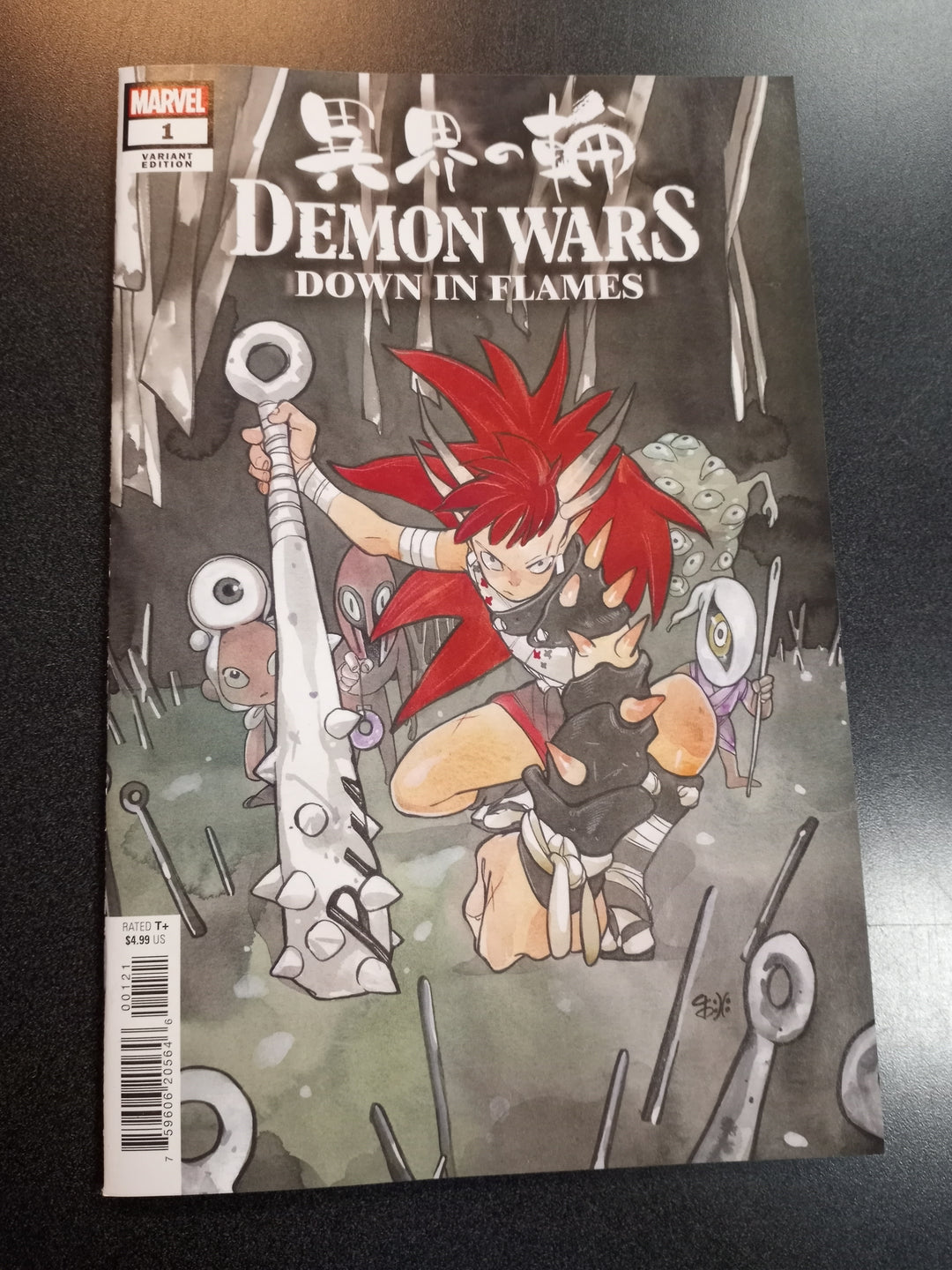 Demon Wars Down In Flames #1 Momoko Variant