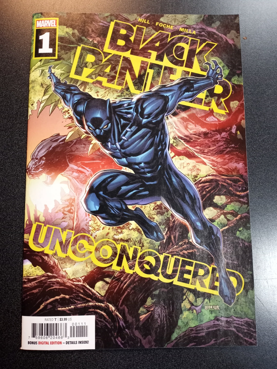 Black Panther Unconquered #1