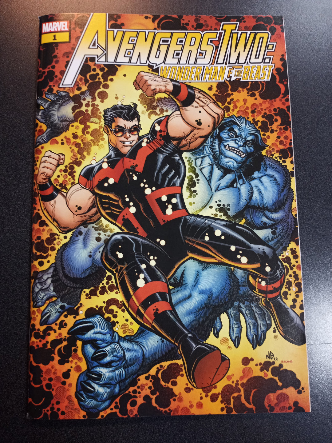 Avengers Two Wonder Man Beast Marvel Tales #1