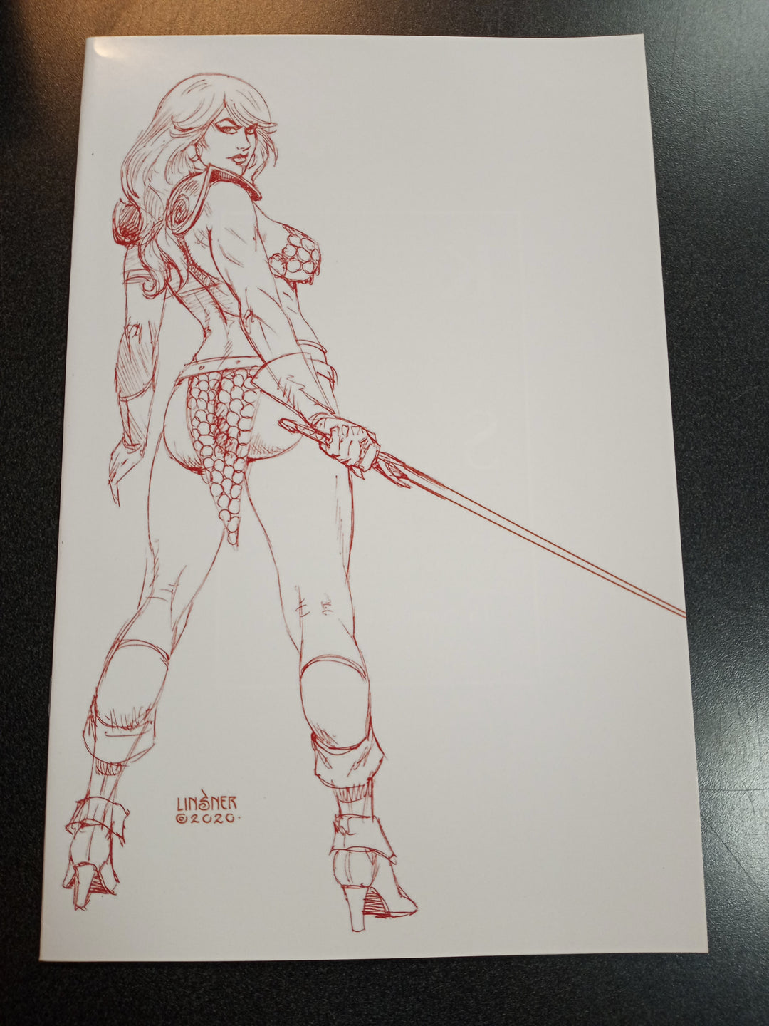 Red Sonja #17 1:30 Linsner Tint Virgin Variant