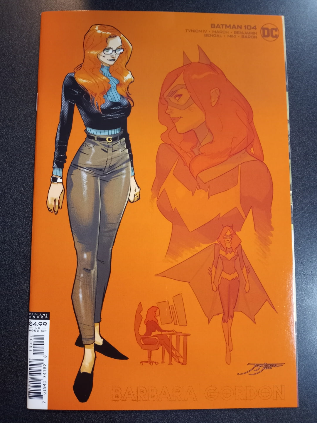Batman #104 1:25 Card Stock Variant Edition