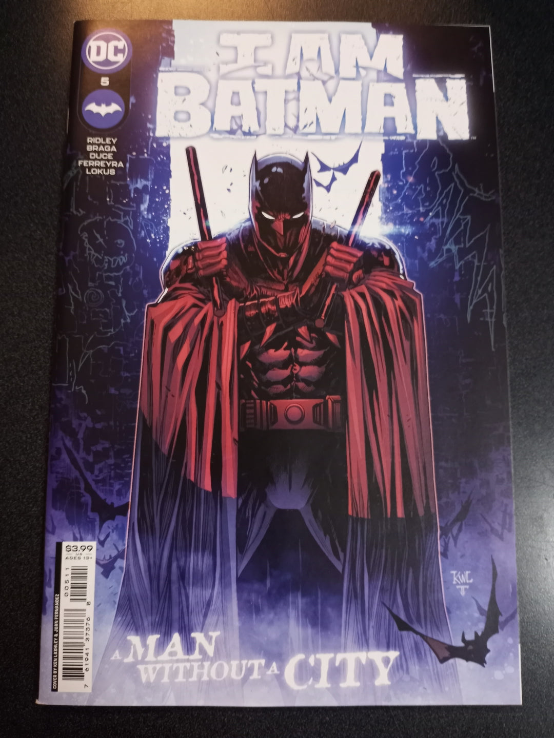 I Am Batman #5 Cover A Ken Lashley