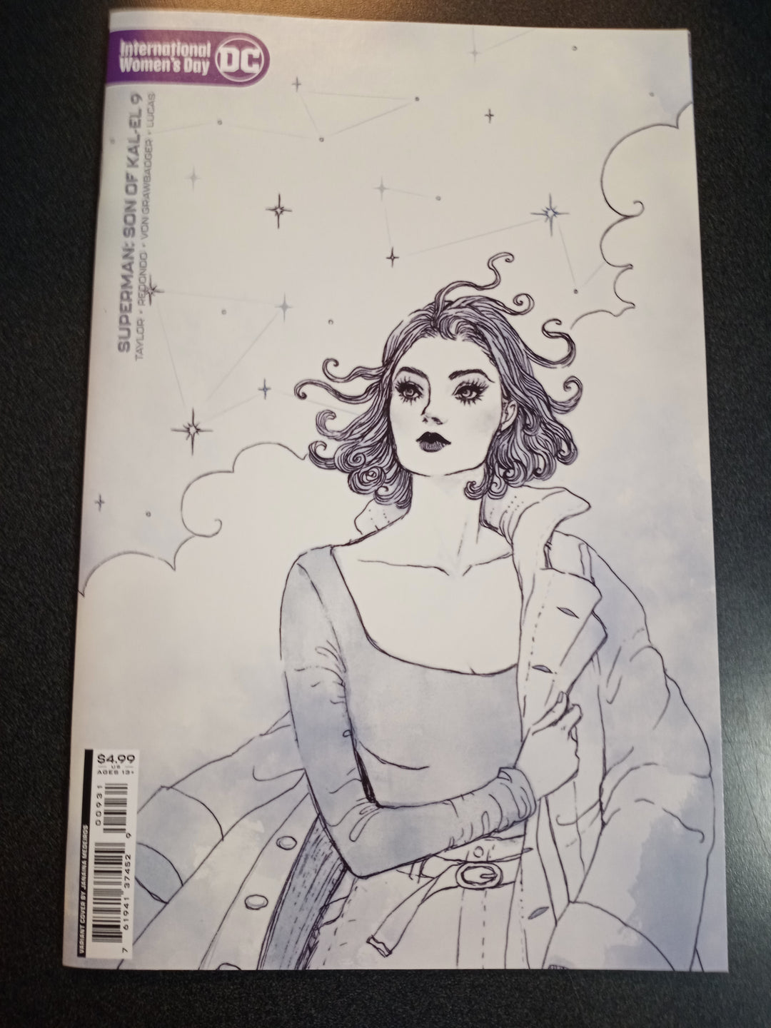 Superman Son Of Kal-El #9 Cover C Janaina Medeiros International Womens Day Card Stock Variant