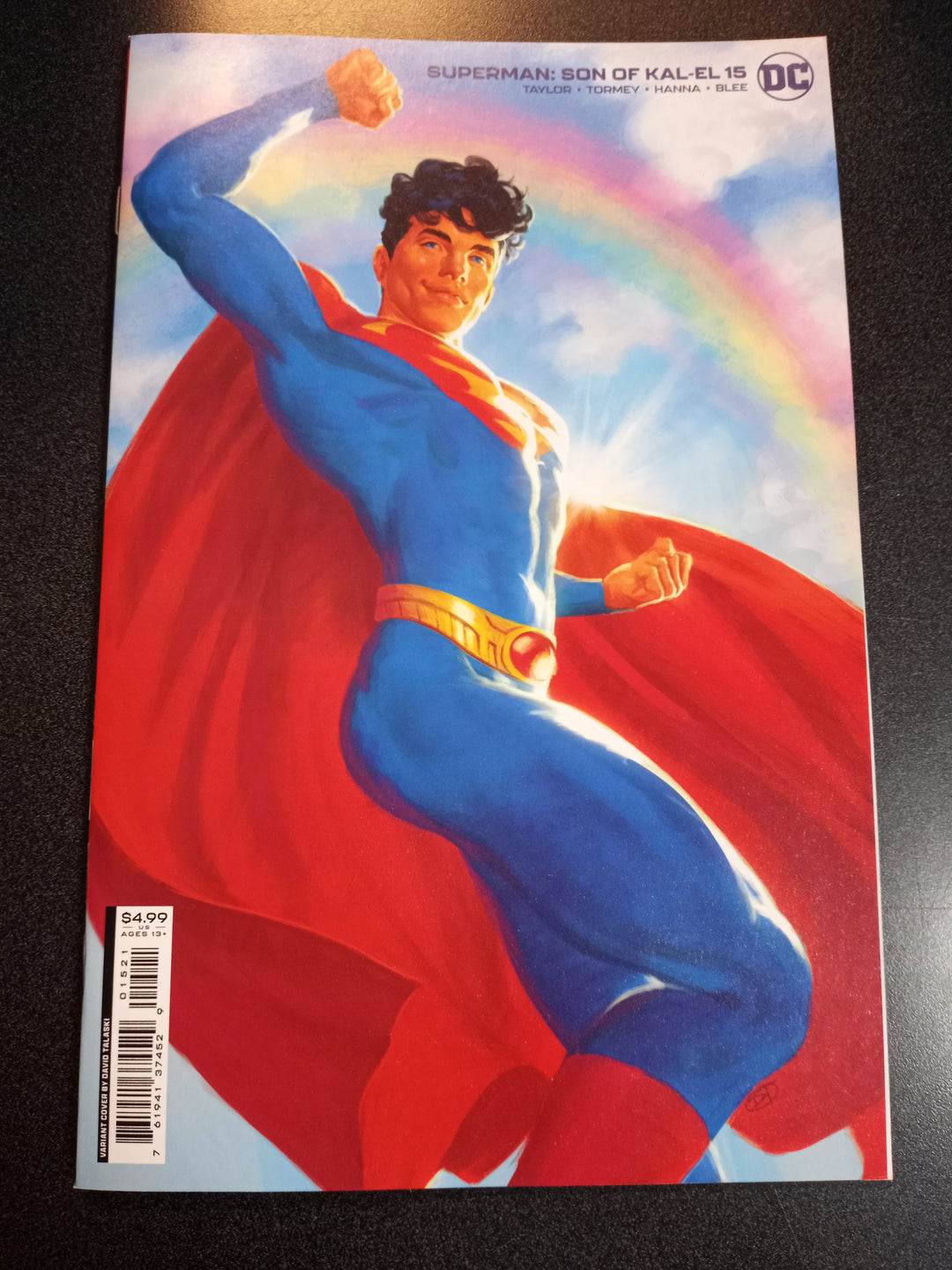 Superman Son Of Kal-El #15 Cover B David Talaski Card Stock Variant