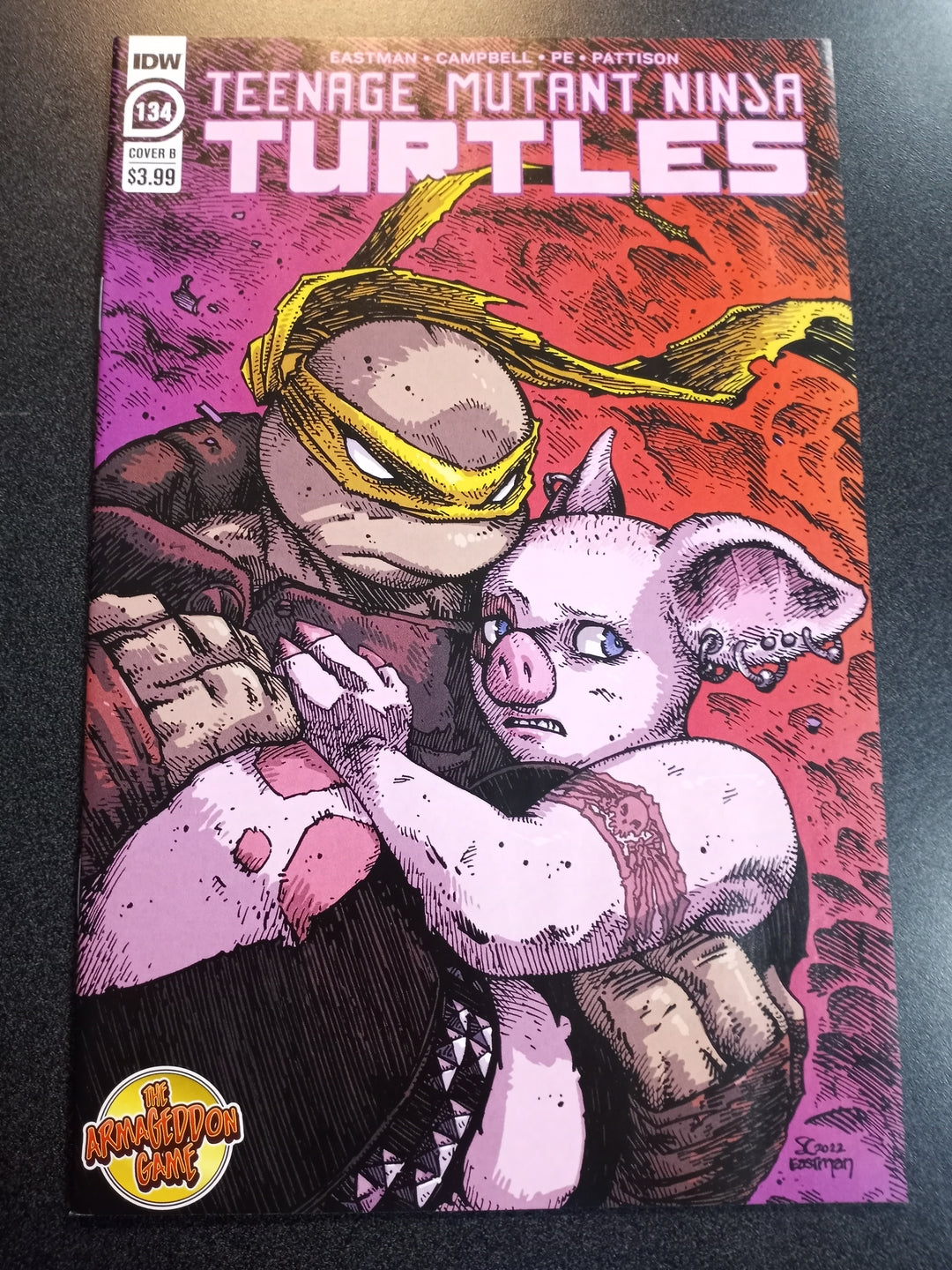 Teenage Mutant Ninja Turtles Ongoing #134 Cover B Eastman