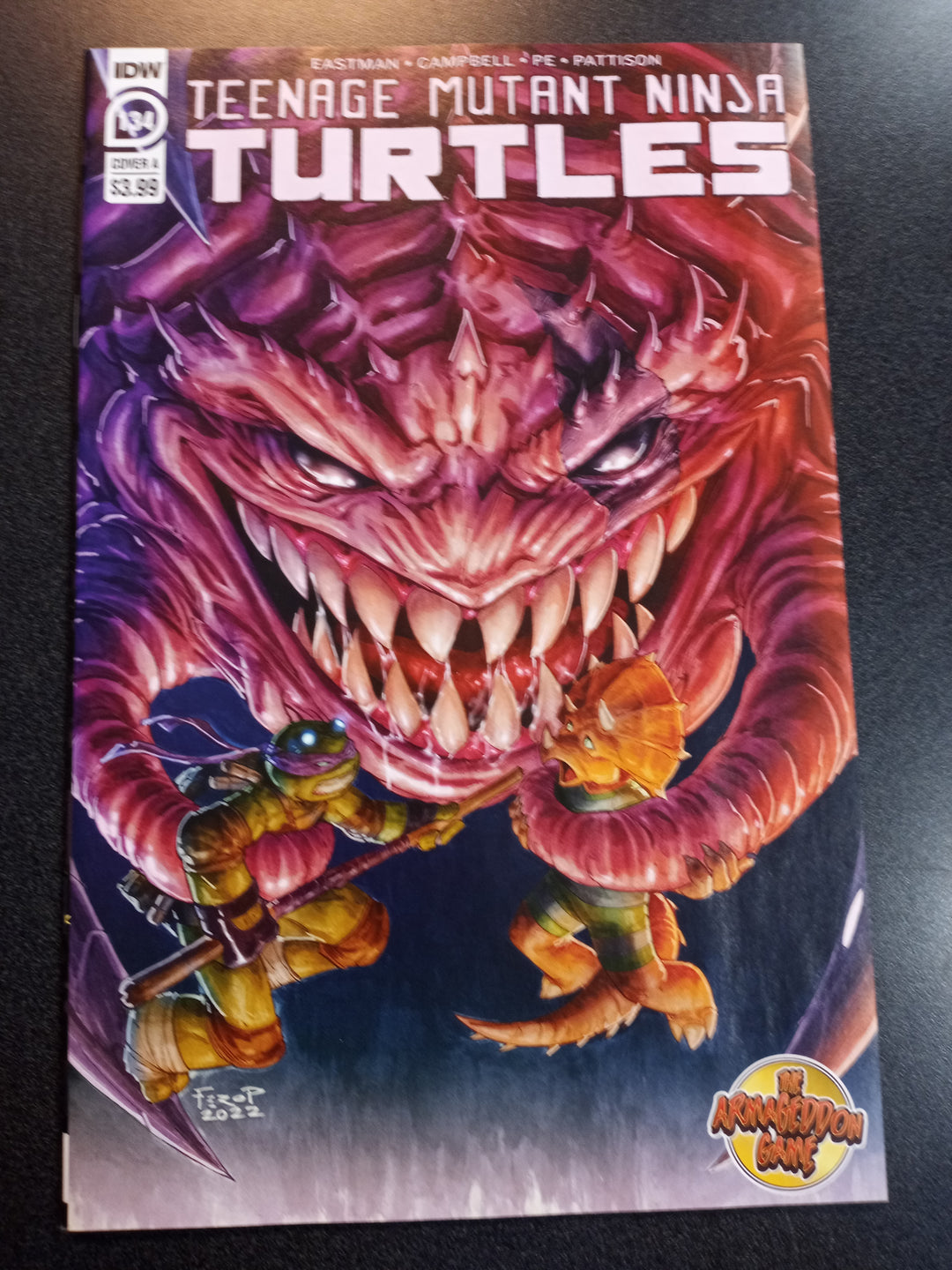 Teenage Mutant Ninja Turtles Ongoing #134 Cover A Fero Pe