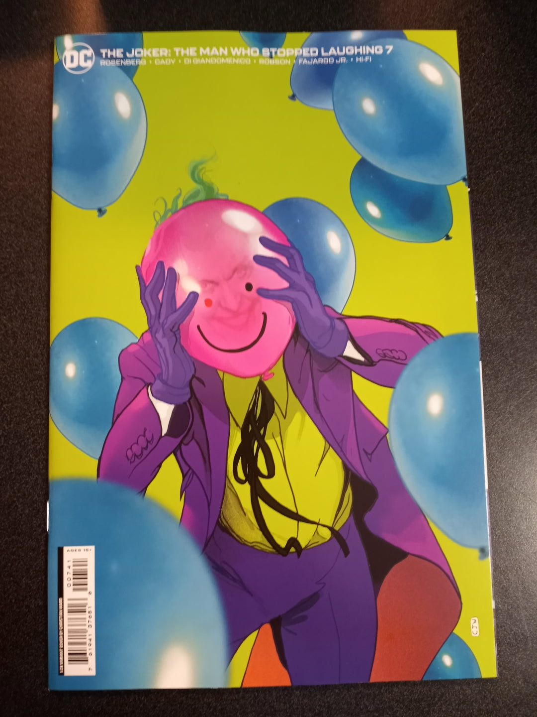 Joker The Man Who Stopped Laughing #7 Cover D 1 in 25 Christian Ward Variant