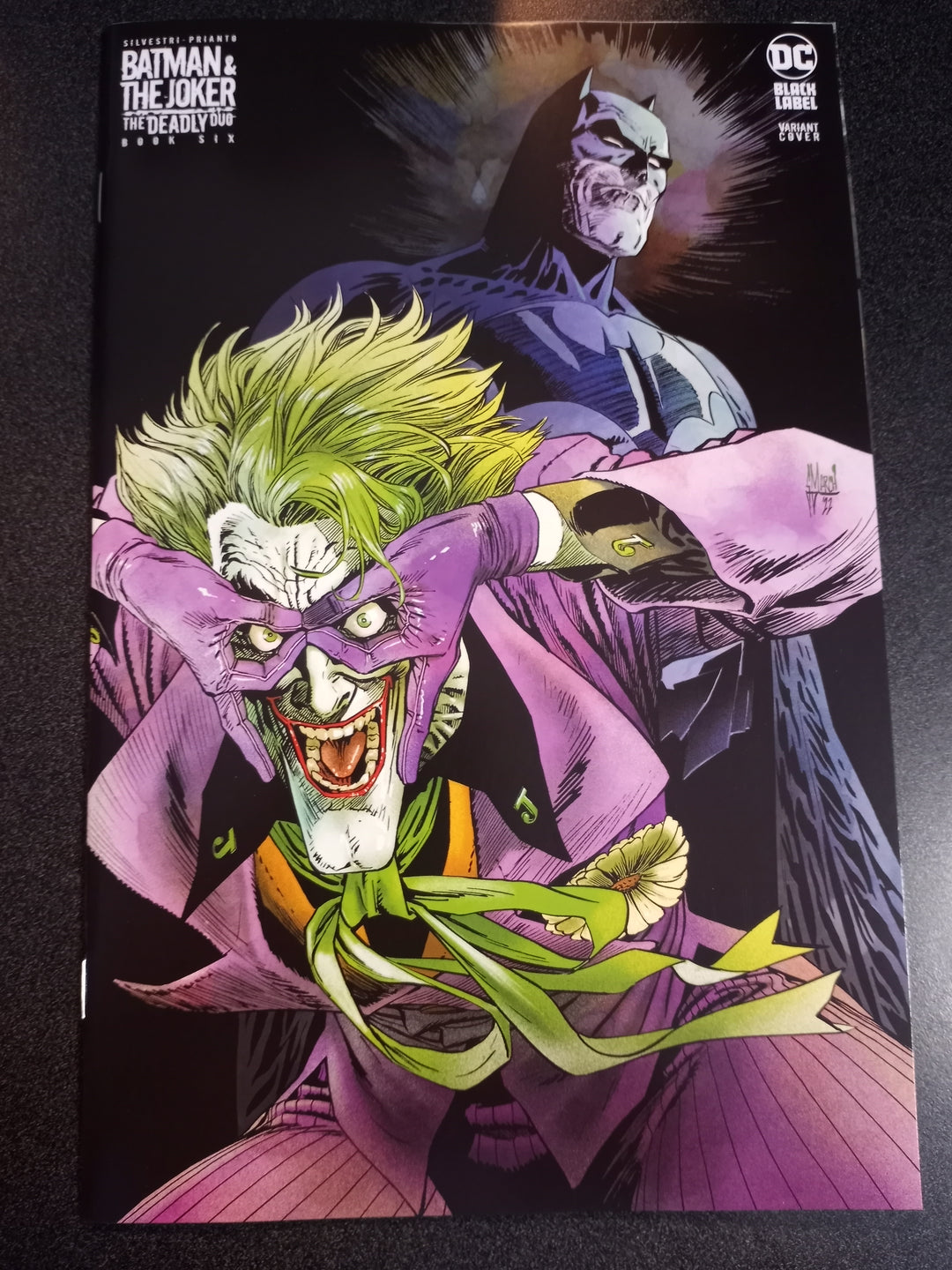 Batman & The Joker The Deadly Duo #6 (Of 7) Cover D 1 in 25 Guillem March Variant (Mature)