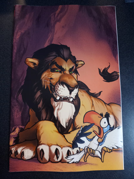 Disney Villains Scar #1 Cover M 40 Copy Variant Edition Ha Virgin