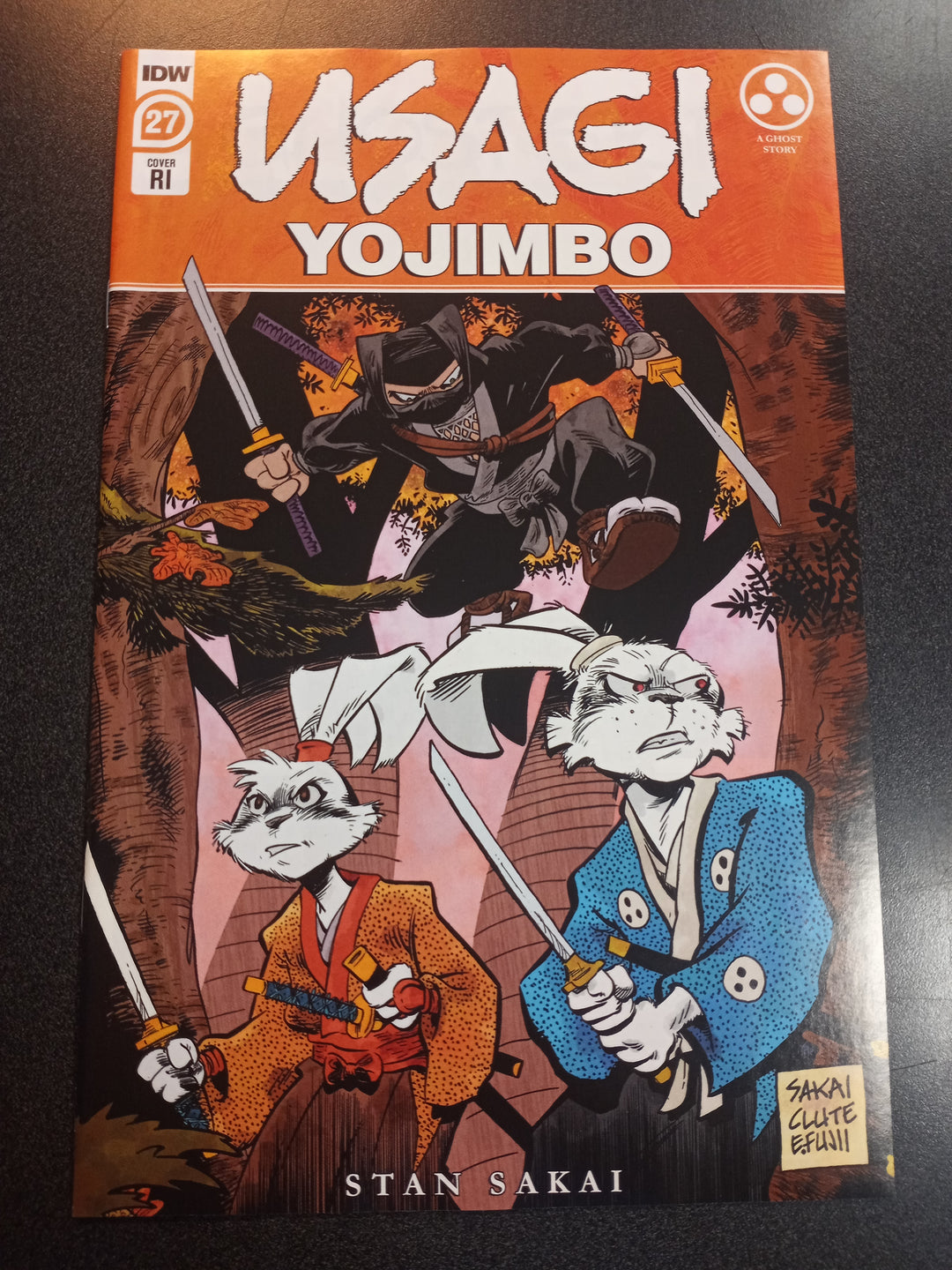 Usagi Yojimbo #27 Cover B 10 Copy Variant Edition Sakai & Clute