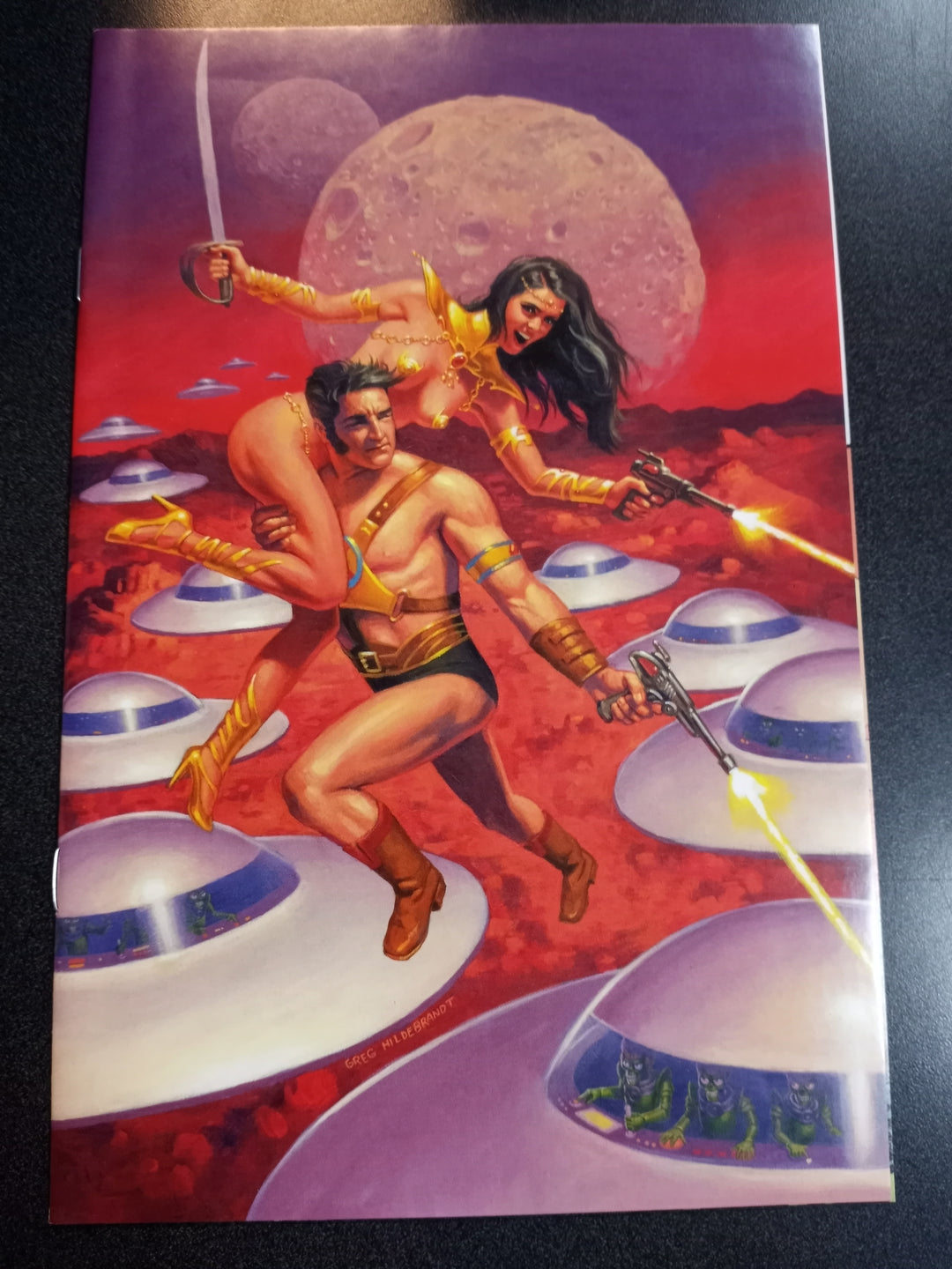 Warlord of Mars Attacks #5 1:40 Hildebrandt Virgin Variant